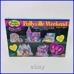 Polly Pocket Pollyville Weekend Deluxe Gift Set Mattel 14359 New Vintage Rare