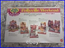 Polly Pocket Pollyville Weekend Deluxe Gift Set Mattel 14359 New Vintage Rare