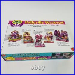 Polly Pocket Pollyville Weekend Deluxe Gift Set Mattel 14359 New Vintage Rare