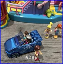 Polly Pocket Pollyworld Amusement Park & Figures & Car Working Vintage 2002 Polly Pocket Pollyworld Amusement Park & Figures & Car Working Vintage 2002