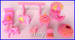 Polly Pocket Pop-Up Party Clubhouse Missing 2 pcs Vintage Bluebird 1995 90's