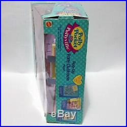 Polly Pocket Pop-Up Party Clubhouse Playset NIP 1996 14537 Mattel Bluebird