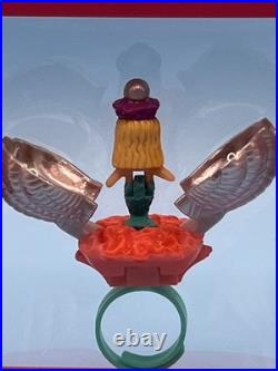 Polly Pocket Pretty PEARL MERMAID Ring COMPLETE 1994 Vintage Bluebird