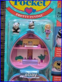 Polly Pocket Pretty Pandas Playset 1993 Vintage Bluebird NEW MOC Sealed #10632