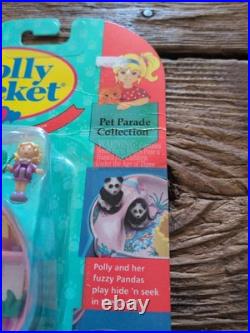 Polly Pocket Pretty Pandas Playset 1993 Vintage Bluebird NEW MOC Sealed #10632