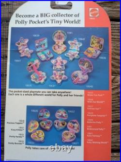 Polly Pocket Pretty Pandas Playset 1993 Vintage Bluebird NEW MOC Sealed #10632