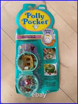 Polly Pocket Princess Polly's Woodland Realm Vintage Compact New BLUEBIRD 1992