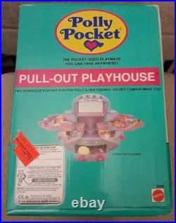 Polly Pocket Pull-Out Playhouse Bluebird 1992 New Sealed