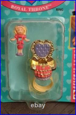 Polly Pocket ROYAL THRONE Ring 1994 Vintage Bluebird Toys NEW