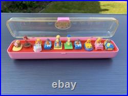 Polly Pocket Ring Case Set Vintage Bluebird 10 Rings
