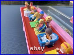 Polly Pocket Ring Case Set Vintage Bluebird 10 Rings