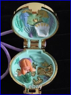 Polly Pocket SEASHINE MERMAID LOCKET Necklace 1993 Vintage Bluebird