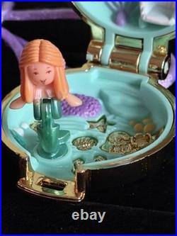 Polly Pocket SEASHINE MERMAID LOCKET Necklace 1993 Vintage Bluebird