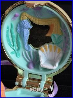 Polly Pocket SEASHINE MERMAID LOCKET Necklace 1993 Vintage Bluebird
