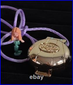 Polly Pocket SEASHINE MERMAID LOCKET Necklace 1993 Vintage Bluebird