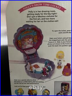 Polly Pocket SHOWTIME Show Time LOCKET 1995 Vintage Bluebird Toys NEW