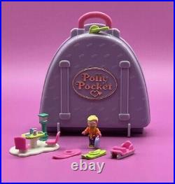 Polly Pocket SNOW MOUNTAIN Vintage 1996 Bluebird EUC All Original 100% COMPLETE