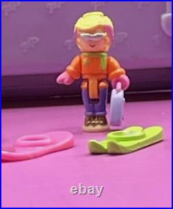 Polly Pocket SNOW MOUNTAIN Vintage 1996 Bluebird EUC All Original 100% COMPLETE