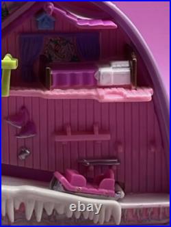 Polly Pocket SNOW MOUNTAIN Vintage 1996 Bluebird EUC All Original 100% COMPLETE
