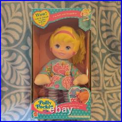 Polly Pocket SOFT & HUGGABLE PLUSH DOLL 1995 Vintage NEW SEALED Mattel 69075 Polly Pocket SOFT & HUGGABLE PLUSH DOLL 1995 Vintage NEW SEALED Mattel 69075