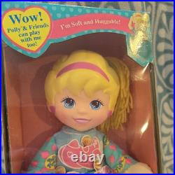 Polly Pocket SOFT & HUGGABLE PLUSH DOLL 1995 Vintage NEW SEALED Mattel 69075 Polly Pocket SOFT & HUGGABLE PLUSH DOLL 1995 Vintage NEW SEALED Mattel 69075
