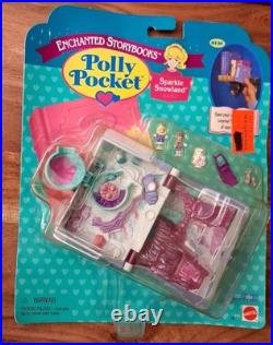 Polly Pocket SPARKLE SNOWLAND Enchanted Storybooks 1996 Playset NRFP Sealed
