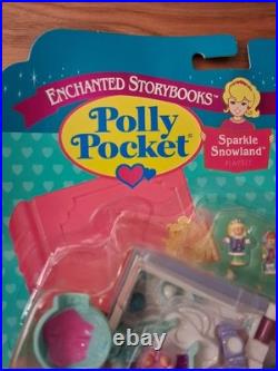 Polly Pocket SPARKLE SNOWLAND Enchanted Storybooks 1996 Playset NRFP Sealed