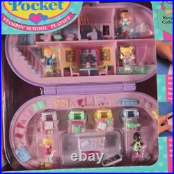 Polly Pocket STAMPIN SCHOOL Stamper Playset 1992 Vintage Bluebird FACTORY SEALED