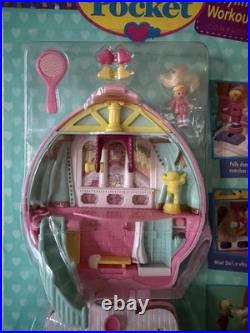 Polly Pocket STYLIN' WORKOUT 1995 Vintage Bluebird MOC NEW NRFB