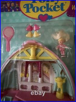 Polly Pocket STYLIN' WORKOUT 1995 Vintage Bluebird MOC NEW NRFB
