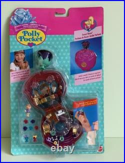 Polly Pocket Sparkle Surprise SWEET ROSES Playset 1996 Vintage Bluebird NEW