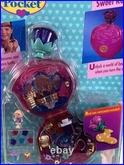 Polly Pocket Sparkle Surprise SWEET ROSES Playset 1996 Vintage Bluebird NEW