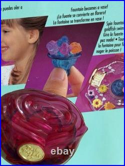 Polly Pocket Sparkle Surprise SWEET ROSES Playset 1996 Vintage Bluebird NEW