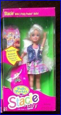 Polly Pocket Stacie Barbie HTF