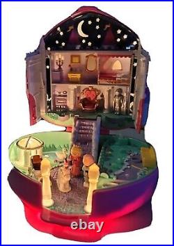 Polly Pocket Starlight Castle Pink Heart Compact (Lights Up) Vintage Play Set