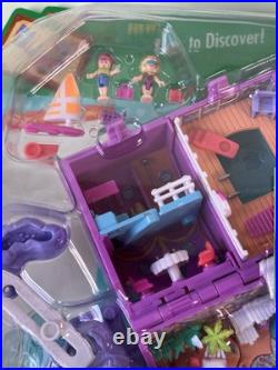 Polly Pocket Surf'n Swim Island Playlet 1996 Vintage Bluebird NIP NEW SEALED