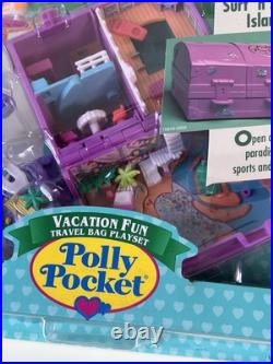 Polly Pocket Surf'n Swim Island Playlet 1996 Vintage Bluebird NIP NEW SEALED