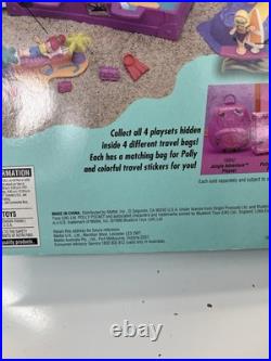 Polly Pocket Surf n' Swim Vacation Fun Island Treasure Chest Bluebird 1996 RARE