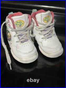 Polly Pocket Toddler Shoes Sneakers Vintage Hard To Find