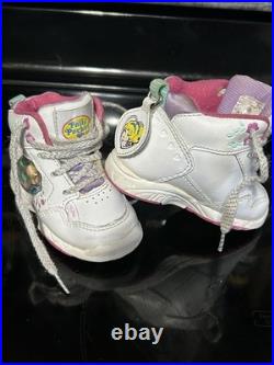 Polly Pocket Toddler Shoes Sneakers Vintage Hard To Find Polly Pocket Toddler Shoes Sneakers Vintage Hard To Find