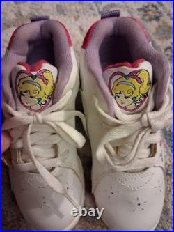 Polly Pocket Toddler Sneakers Shoes Size 8.5 New With Tags Mattel RARE Vintage