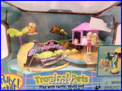 Polly Pocket Tropical Pets Playset NEW VINTAGE RARE Sealed Mattel 2000 Toy NIB