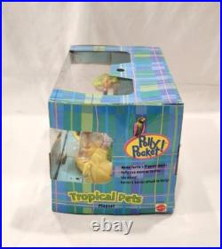 Polly Pocket Tropical Pets Playset NEW VINTAGE RARE Sealed Mattel 2000 Toy NIB