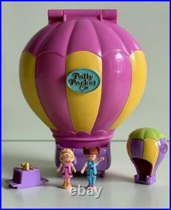 Polly Pocket UP UP and AWAY Balloon 1997 Vintage Bluebird 100% COMPLETE