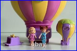 Polly Pocket UP UP and AWAY Balloon 1997 Vintage Bluebird 100% COMPLETE