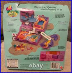 Polly Pocket Vacation Fun Travel Bag Playset Surf N Swim Island Vintage 1996