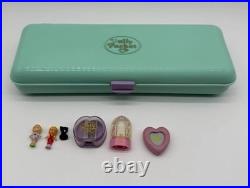 Polly Pocket Vintage 1990 Pencil Case Bluebird Toys with Figures & Accessories