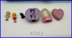 Polly Pocket Vintage 1990 Pencil Case Bluebird Toys with Figures & Accessories