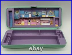 Polly Pocket Vintage 1990 Pencil Case Bluebird Toys with Figures & Accessories
