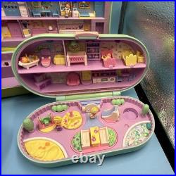 Polly Pocket Vintage 1990s Compact Playset Lot with Dolls Figures Accessories